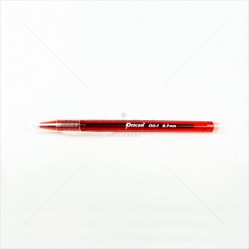 Pencom ปากกาหมึกน้ำมัน ปลอก 0.7 OG01 <1/50> หมึกแดง